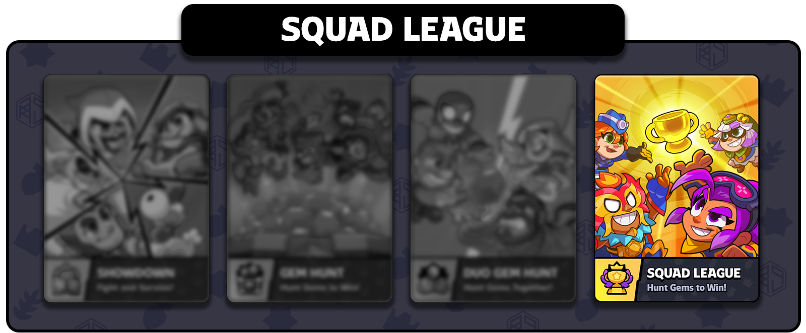 Game Modes: Squad League